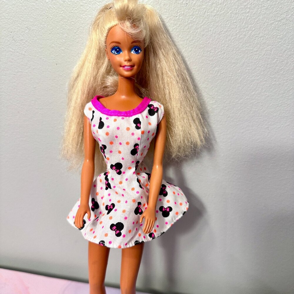 Vintage Barbie and Disney Outfits, 4 outfits